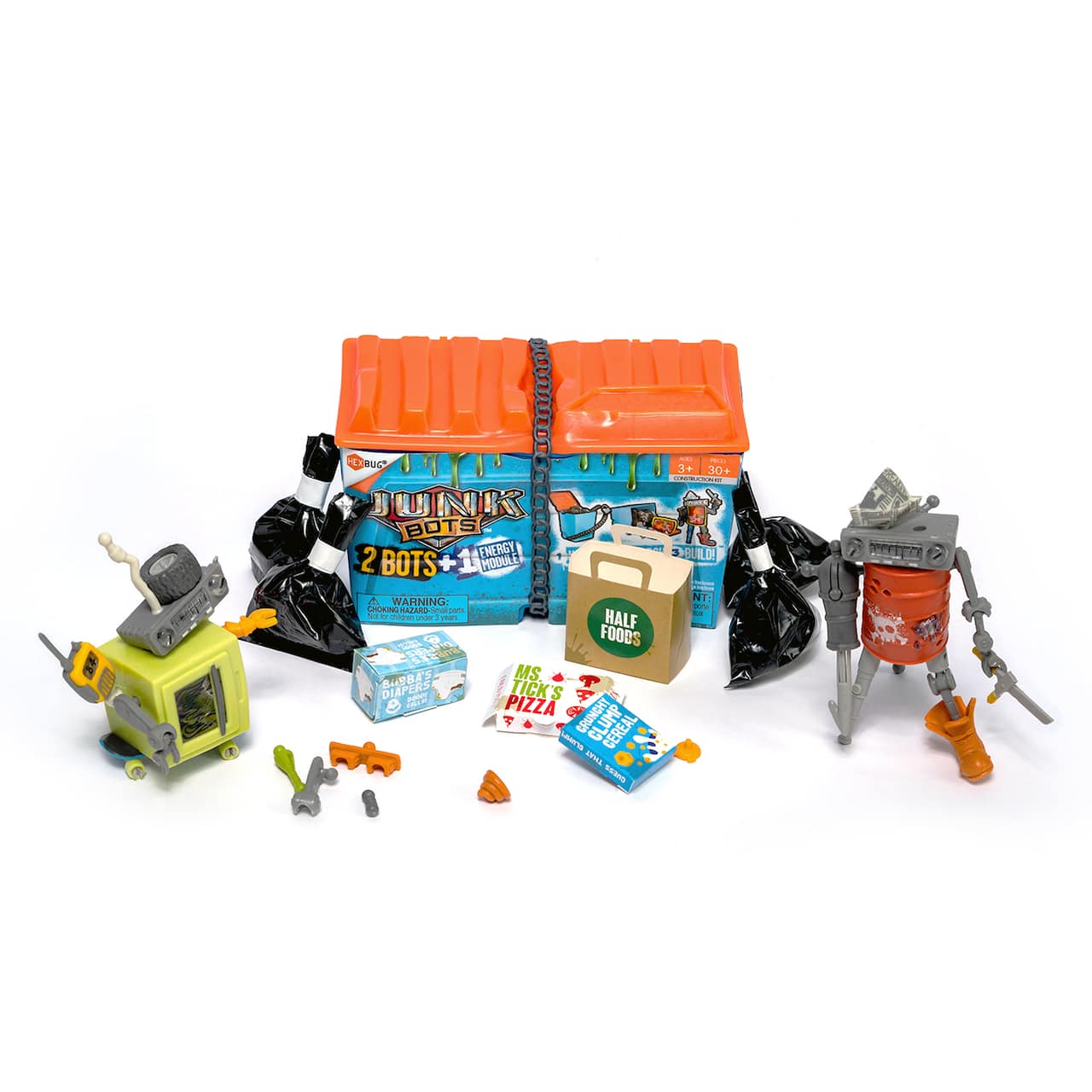 Assorted Hexbug&#xAE; Junkbots&#x2122; Small Dumpster